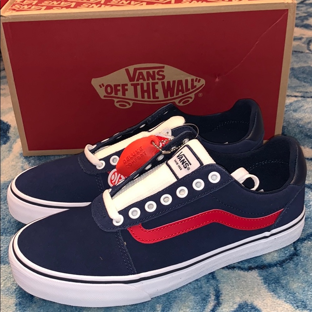 Vans Ward Deluxe Ortholite  no box great condition